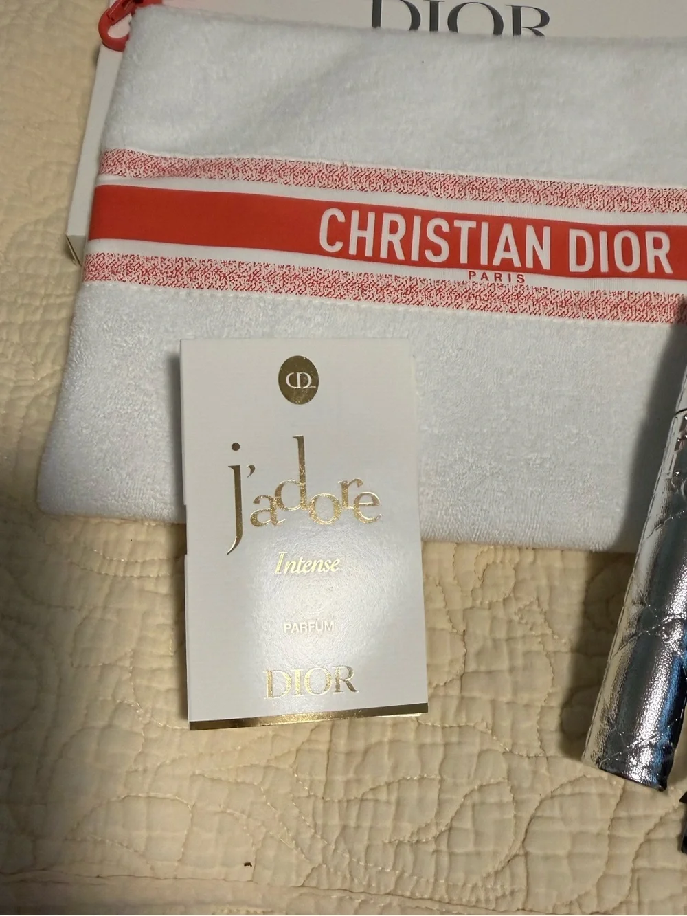 Dior branded pouch